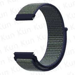 20MM 22MM Band For Samsung Galaxy Watch 6/5/4/5pro/4/6 Classic/active 2 Nylon loop sport bracelet huawei watch GT 4-2-2e-3 Strap
