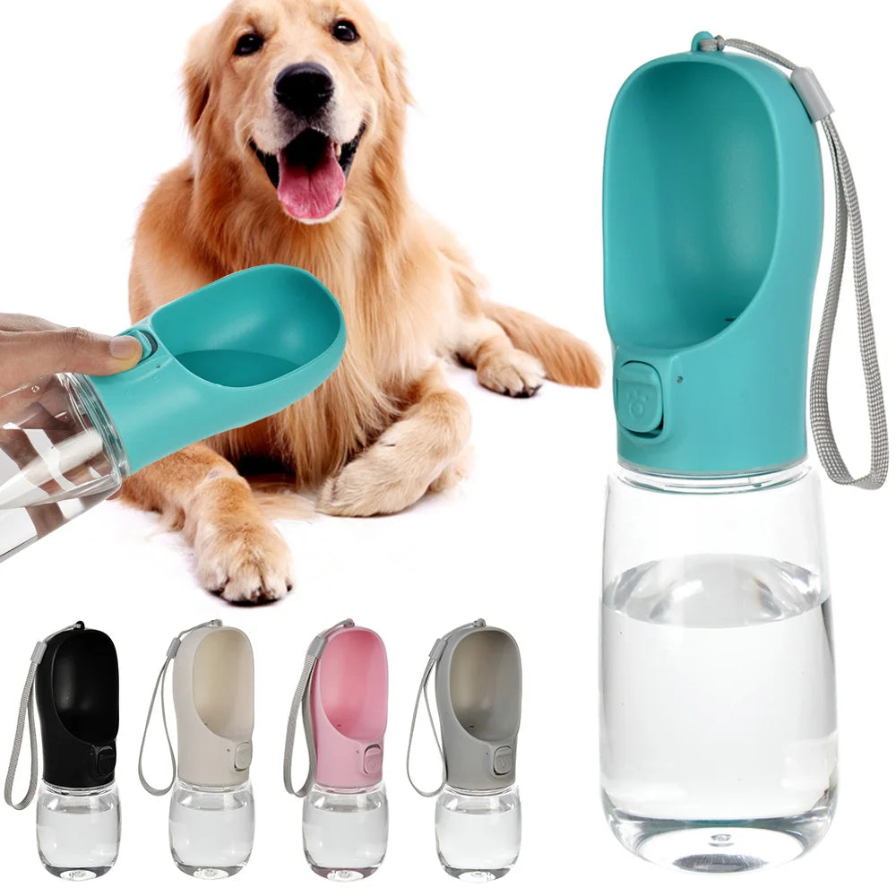 Portable Dog Water Bottle – Leakproof Travel Bowl for All Sizes Pet Shop