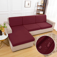 Waterproof Sofa Cushion Covers Non-slip Silky Sofa Seat Covers Furniture Protector Soft Stretch Sofa Cover For Living Room Hotel