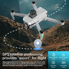 Original new A1R GPS Drone 4K Professional 8K HD Dual Camera Brushless Motor 5G WIFI FPV Foldable RC Quadcopter Helicopter toys