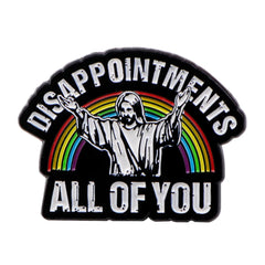 Sacred Jesus Enamel Pins Funny Cartoon Quotes Pin Badge on Backpack Women's Brooches Costume Accessories Fashion Jewelry Gifts