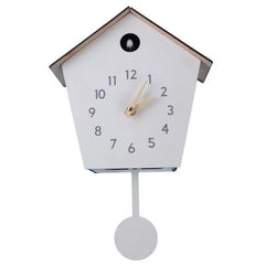 Big Fashion Wooden Cuckoo Clock Handmade Wall Cuckoo Alarm Clock Traditional Wooden Clock Living Room Home Wall Clocks For Decor