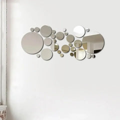 Acrylic Mirror Wall Sticker Round Decorative Mirror