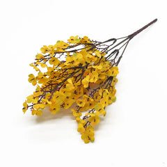 Artificial Flower Silk Gypsophila Peach Home Arch Table Outdoor Garden Wedding Bridal Bouquet Festival DIY Gift Decoration Props Home Decor, Plants & flowers