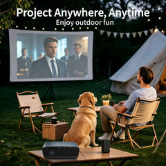 4000 ANSI 4K UHD Video Projector Android 14 Google TV Daytime Native 1080P Wifi Auto Focus Tof Home Theater Beamer For Movie