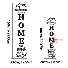 English Letters Home Letter Signs Acrylic Mirror Wall Art Stickers Wall Decorations for Living Room Bedroom Home Decor Wall Decals