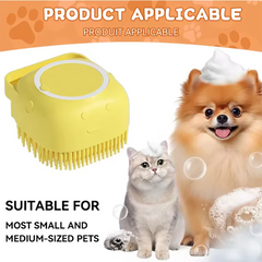 New Bath Massage Brush Bathroom Multifunctional Puppy Big Dog Cat Soft Safety Silicone Pet Accessories for Dogs Cats Tools Pet Shop, Pet Accessories