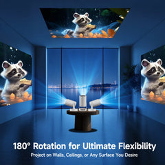 Magcubic Projector HY300 PRO + 8K Android 14 Dual Wifi6 Allwinner H726 BT5.4 1080P 1280*720P Home Cinema Outdoor Projetor