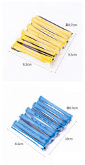 10pcs Hair Cold Roller Heatless Curling Curlers Hair Heatless Curling Rods Magic Hair Curlers Without Heat Wave Curly Perm Rods