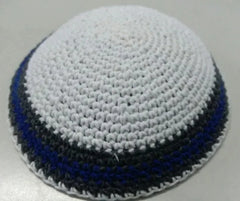 16/17cm HANDMADE KNITTED YARMULKE KIPPAH