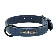 Custom Leather Dog Collar Leash Personalized Pet Collar and Leash Set Durable Leather Collar Lead for Small Medium Large Dogs Pet Shop