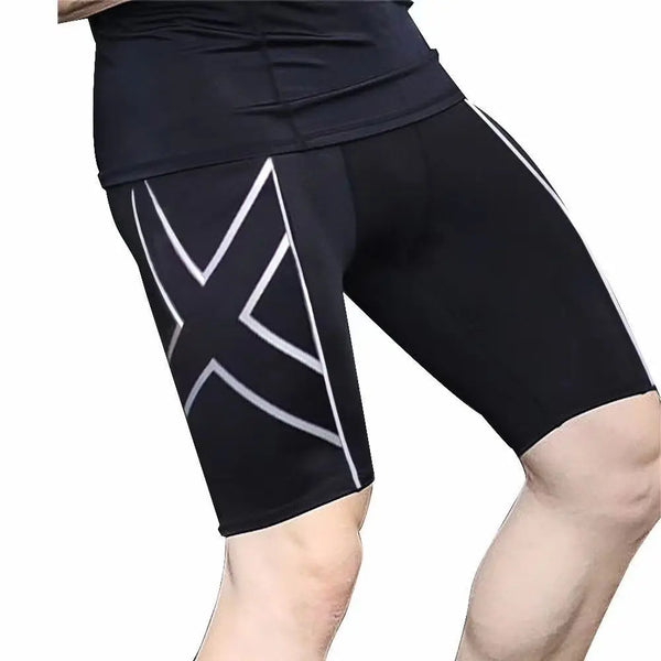 New Men Quick Dry Short Mens Compression Running Tights Gym Fitness Sport Shorts Leggings Male Underwear