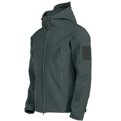 Men's Military Shark Skin Soft Shell Jackets Men Tactical Windproof Waterproof jacket men Army Combat Jackets Mens Hooded Bomber Coats