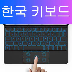 Magic Keyboard for iPad Air 6 2024 Case for iPad Pro 13 Inch Pro 11 2024 for iPad Pro 12.9 Air 5 Air 4 10.9 with LCD Display