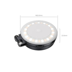 SmallRig Magnetic Fill Light Rechargeable Ring Fill Light Adjustable Color Brightness for Smartphone Vlog Photography Video 6155