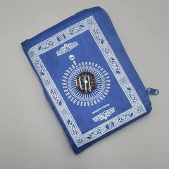 Lightweight Travel Prayer Mats Compass Pattern Muslim Prayer Mats Pilgrim Ramadan Gift Muslim Waterproof Polyester Prayer Rugs