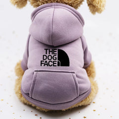 Autumn and winter sweater cowboy pocket two-legged clothes wind pet clothes dog cat Pet Shop Pet Clothing