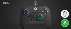 8BitDo Ultimate C Wired Controller USB Gamepad with Hall Effect Joysticks for PC Windows and Xbox Series X、Series S, Xbox One,.