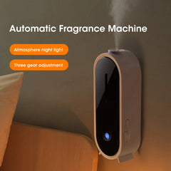 Automatic Fragrance Sprayer USB Ambient Light Timing Wall-Mounted Aromatherapy Machine Home Commercial Essential Hilton Oil