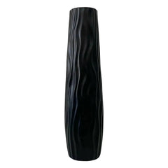 Decorative Vase Textured Floor Standing Vase Modern Tall Vase for Home Living Room