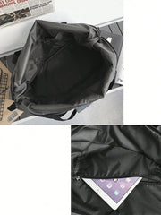 Handheld travel bag, large capacity sports and fitness bag, lightweight storage luggage bag, one shoulder crossbody travel bag