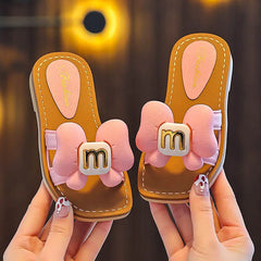 Children Slippers Kids Summer Cartoon Beach Shoes Girls Baby Soft Sole Non-Slip