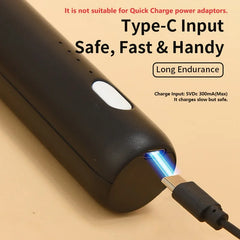 Electric Milk Frother & Egg Beater – USB-C 3-Speed Handheld Whisk