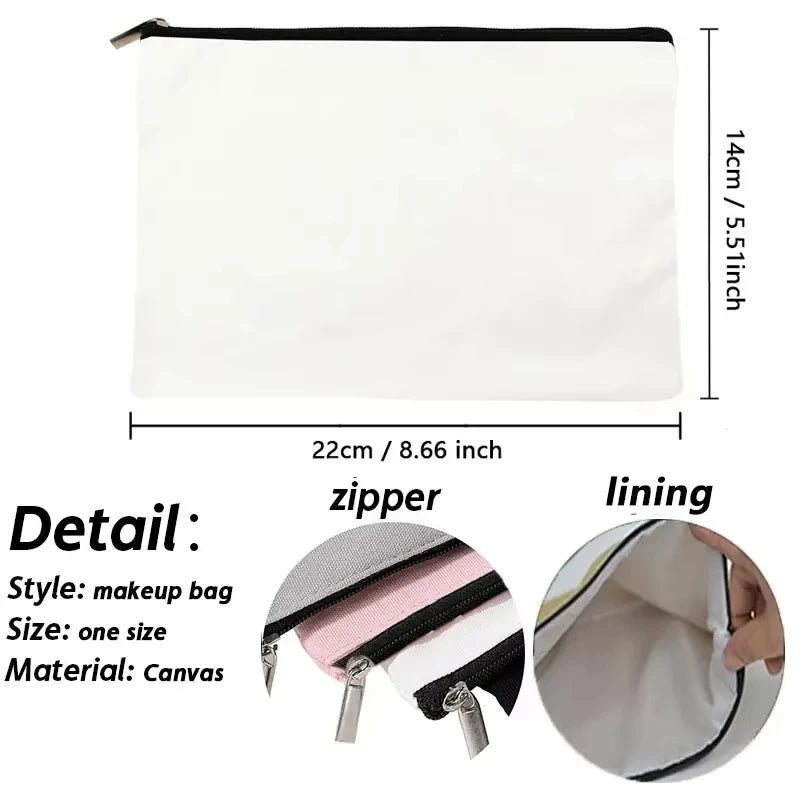Islamic Ramadan Makeup Bag A Stylish Zippered Toiletry Bag, Lightweight Travel Cosmetic Pouch, Perfect for Eid Gifts