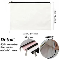 Islamic Ramadan Makeup Bag A Stylish Zippered Toiletry Bag, Lightweight Travel Cosmetic Pouch, Perfect for Eid Gifts