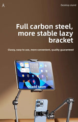 1Pc Mobile Phone Holder,special Bracket for Overhead Shooting,desktop Live Shooting, Food Recording Video,unpacking Vlog Bracket