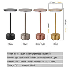 New Chinese table lamp bedroom USB camping atmosphere light indoor bedside LED creativity Gift night light Wireless Touch Lamp Home Decor