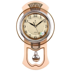 Creative Pendulum Clock Modern Wall Clock Vintage Living Room Silent Retro 20 Inch Electronic Clock Relogio De Parede Decor SC47
