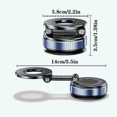 Magnetic Suction Cup Car Mount – 360° Foldable Holder