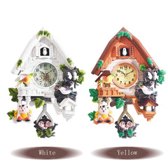 Cuckoo Wall Clocks with Timer Resin Clock Function Digital Decorative Wall Clock with Sounds For Home Kids Living Room Decor
