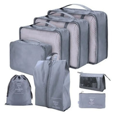 8PCS/Set Organizer Bags Luggage Suitcase Organizer Waterproof Wash Bag Clothes Storage for Travel Organizer Bags Accessories