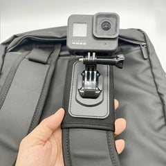 Action Camera Helmet Backpack Mount Head Chest Support POV Vlog Holder Bracket for Go Pro Gopro Hero Insta360 X3 X4 Accessories
