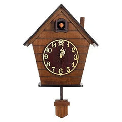 Vintage Cuckoo Clock Pendulum Large Wall Clock Wood 3d Bird Silent Timer Home Bedroom Kids Room House Living Room Decoration