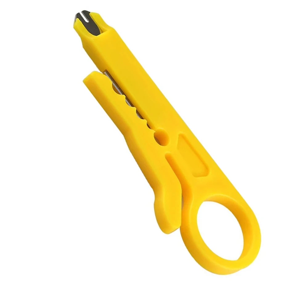 Cable Stripping Wire Cutter Crimping Tool Multi Stripper Knife Crimper Pliers Mini Portable Decrustation Electrical Straight
