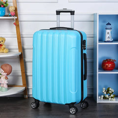 Fashionable  Ladies Luggage Suitcase with Mother-Child Design Universal Wheels Travel Bag 2024 Spring New Style ABS Mate...