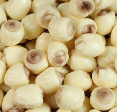 10pcs 1:1Realistic Dried White Lotus Seeds Fake Natural Dry Fruit Decor for DIY Crafts Home Display Photography Props Zen Decor