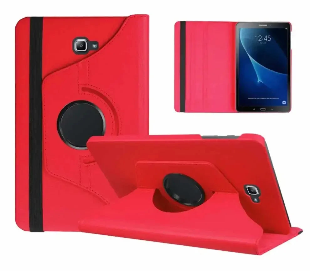 For Samsung Galaxy Tab A 10.1 2016 SM-T580 T585 360 Degree Rotating Stand Holder Tablet Cover Protective Shell Funda Coque