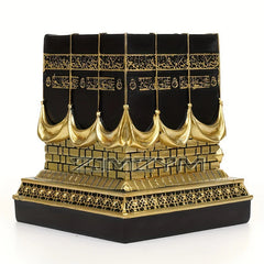 Kaaba Replica Model Islamic Muslim Turkish Ramadan Eid Islamic Gifts Home Decorations Imitation Metal Decoration