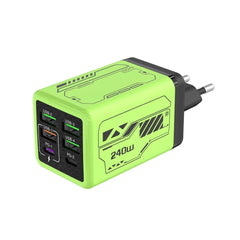 240W 6 Ports USB Charger PD Fast Charging Charger Wall Adapter for iPhone Samsung Xiaomi EU/US/UK Plug Charger Quick Charge 3.0
