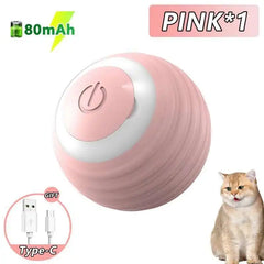 Smart Interactive Dog Toy Ball – USB RGB Rolling Ball Pet Shop