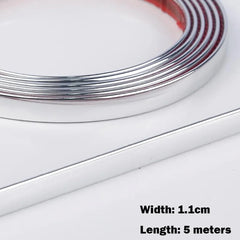 Home Self-adhesive Line PVC Waterproof Edge Banding Strip Gold Tape Ceiling Furniture Tile Wall decor