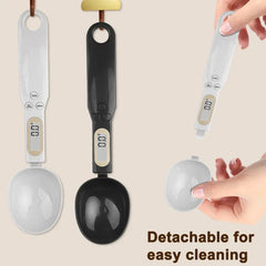 Mini Digital Spoon Scale 0.1–500g – LCD Kitchen Measure Tool