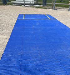 Cricket Pitch Matting Ideal for Backyard Practice & Matches | Easy Set Up - No Installation | Durable Indoor/Outdoor