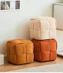 Modern Solid Wood Ottoman Bench for Entryway & Living Room