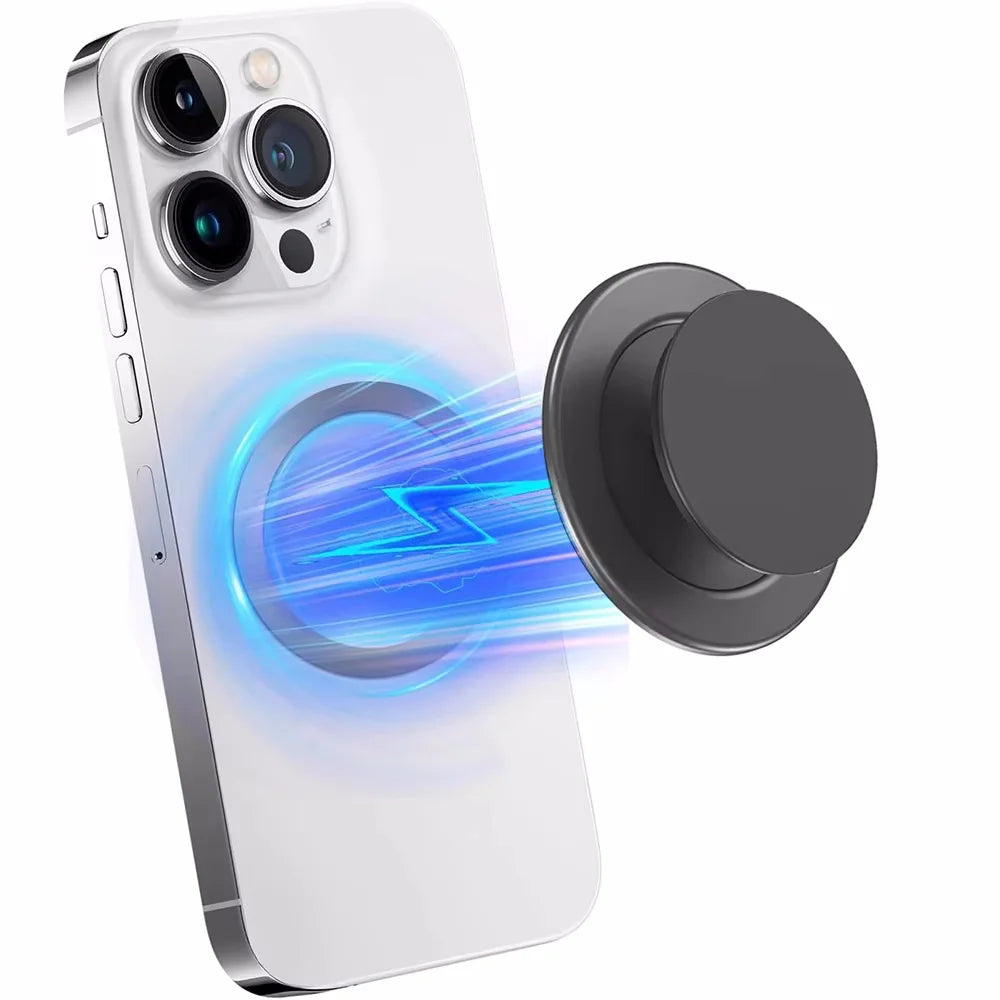 Magnetic Expanding Stand Grip Socket Finger Ring Holder for MagSafe for iPhone 15 14 Samsung Phone Stand Mount Phone Accessories
