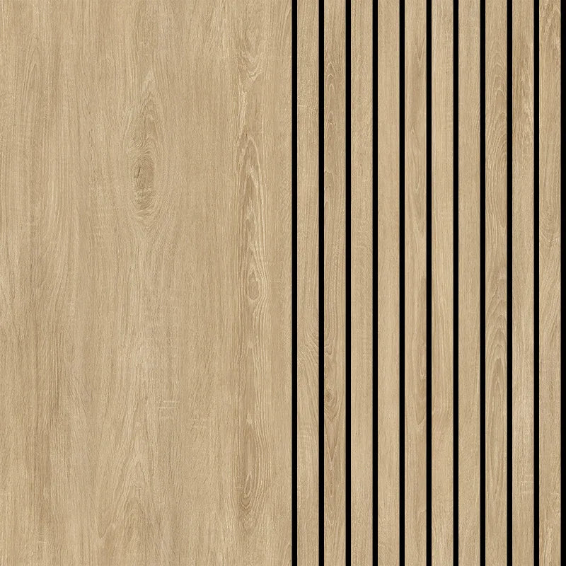Modern 3D Wood Pattern Wall Panels, Eco-Friendly Self-Stick Decorative Board for House Upgrading， wall stickers